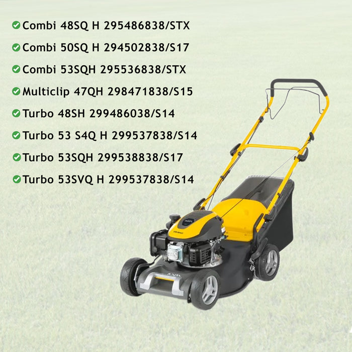 Fuel Cap for Stiga Combi 48SQ 50SQ H 53SQH Turbo 48SH 53SQH 53SVQ Lawnmower Tank