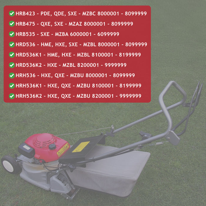 Fuel Tank Cap for Honda Lawnmower Engine HRB423 HRB475 HRB535 HRD536 HRH536 17620-ZE7-000