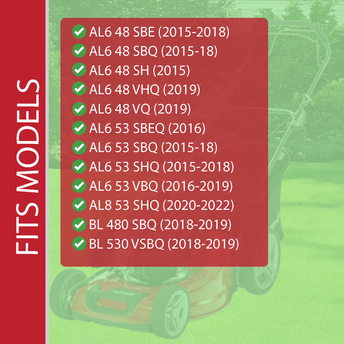 Clutch Cable Drive for Alpina Lawnmower AL6 48 53 SBE SBQ SHQ VBQ VQ 3810301040