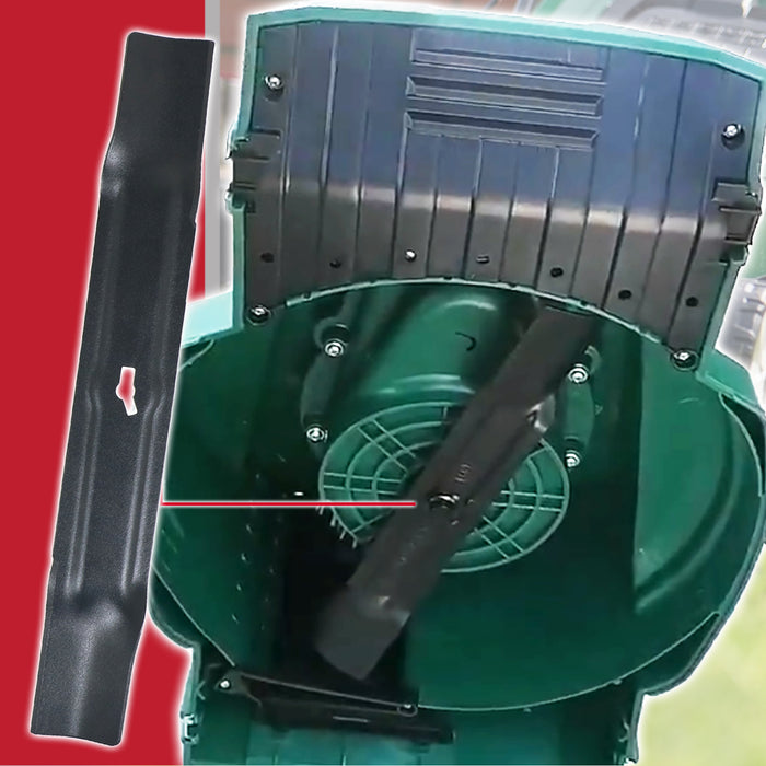 Metal Blade for Qualcast RM34 MEB1234M MEB1434M MEB1334M Lawnmower (34cm)