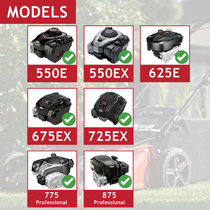 Fuel Cap for Briggs & Stratton 550E 550EX 625E Engine 799585 799684 Tethered