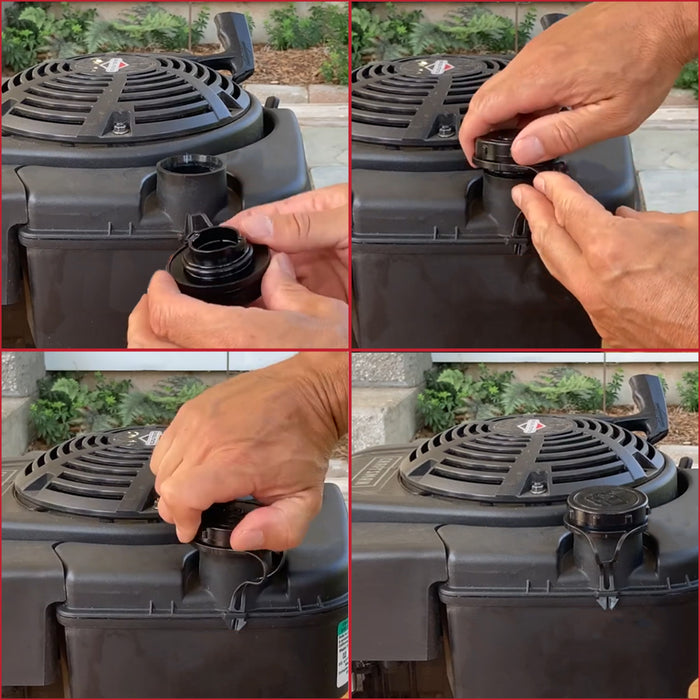 Fuel Cap for Briggs & Stratton 550E 550EX 625E Engine 799585 799684 Tethered