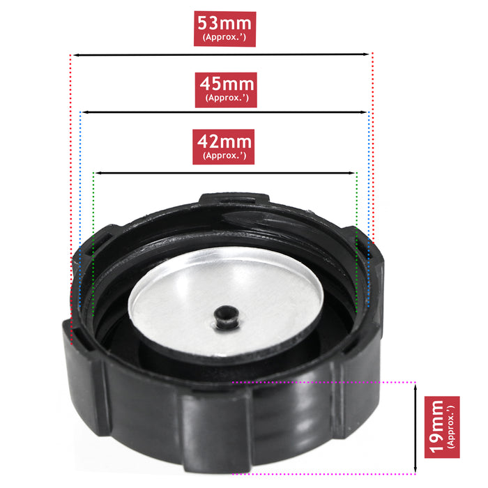 Fuel Tank Cap for MacAllister Murray Webb Lawnmower with Briggs