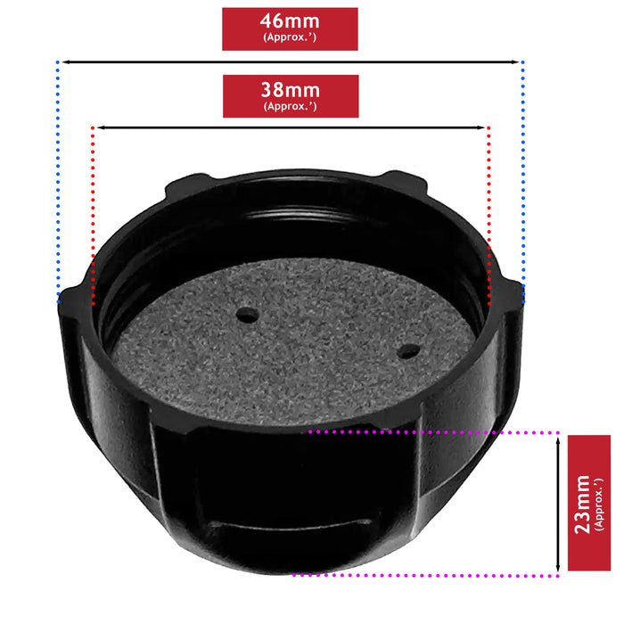 Fuel Tank Cap for Briggs & Stratton Lawnmower Classic Sprint Quattro Engine 497929S