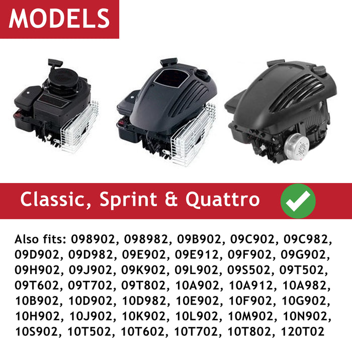 Fuel Tank Cap for Briggs & Stratton Lawnmower Classic Sprint Quattro Engine 497929S