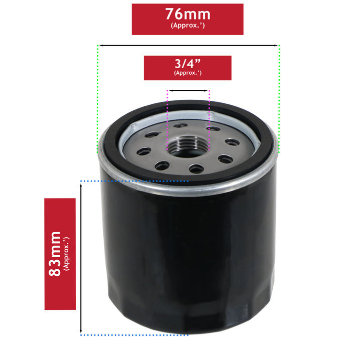 Oil Filter for Kohler Command Courage Aegis Series 520502 52-050-02-S 52-050-02 Engine