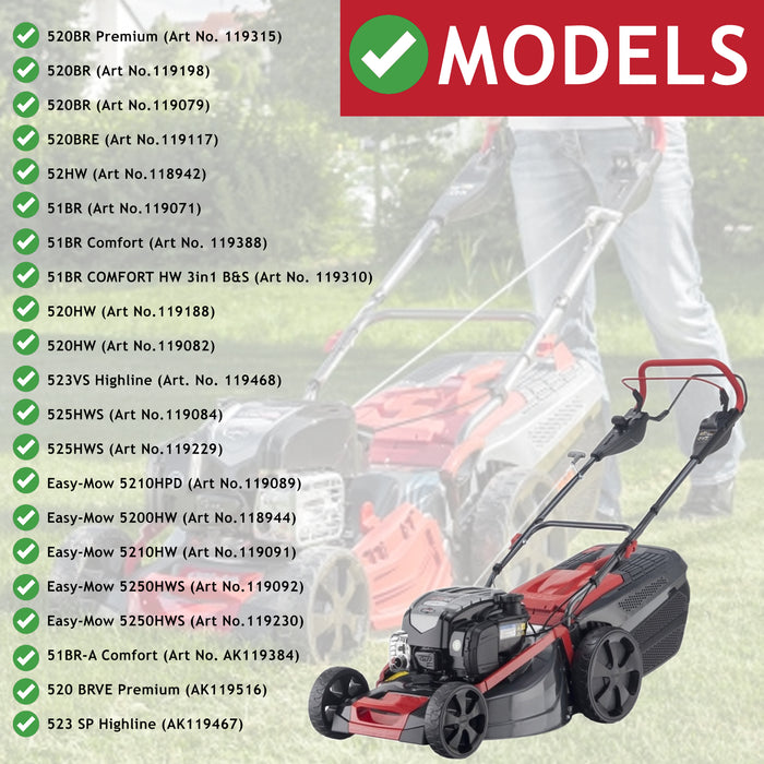 Blade for Al-ko 51 520 520BR 520BRE 520HW 5200 5210HPD 5210HW Lawnmower Alko 20"