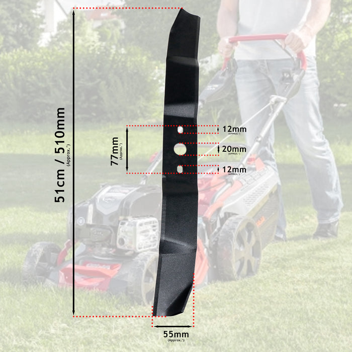 Blade for Al-ko 51 520 520BR 520BRE 520HW 5200 5210HPD 5210HW Lawnmower Alko 20"
