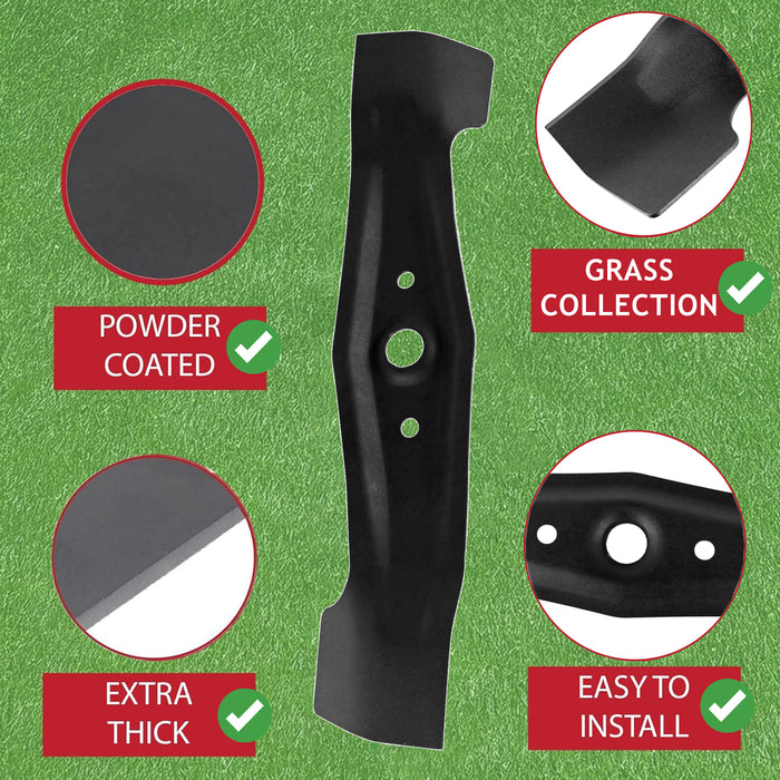 Blade for Honda HRB425 HRB425C HRB425C1 Lawnmower 16.5" 42cm 72511-VG8-010 + Sharpener