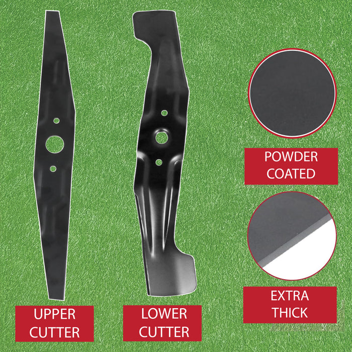 Blade for Honda HRX537C Lawnmower 21" 53cm Lower Upper 72511VH7000 72531VH7000