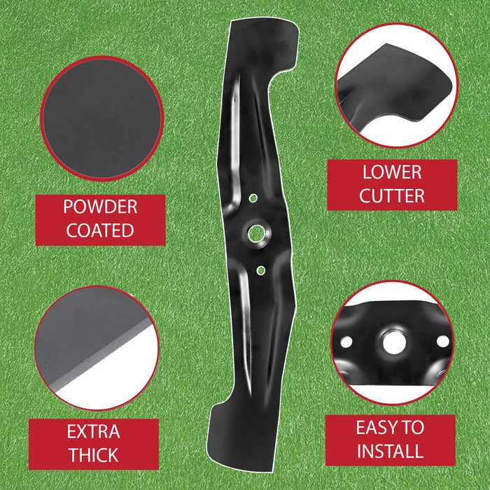 Blade for Honda HRX537C HME HXE TD Lawnmower 21" 53cm Lower Cutter 72511-VH7-000 + Sharpener