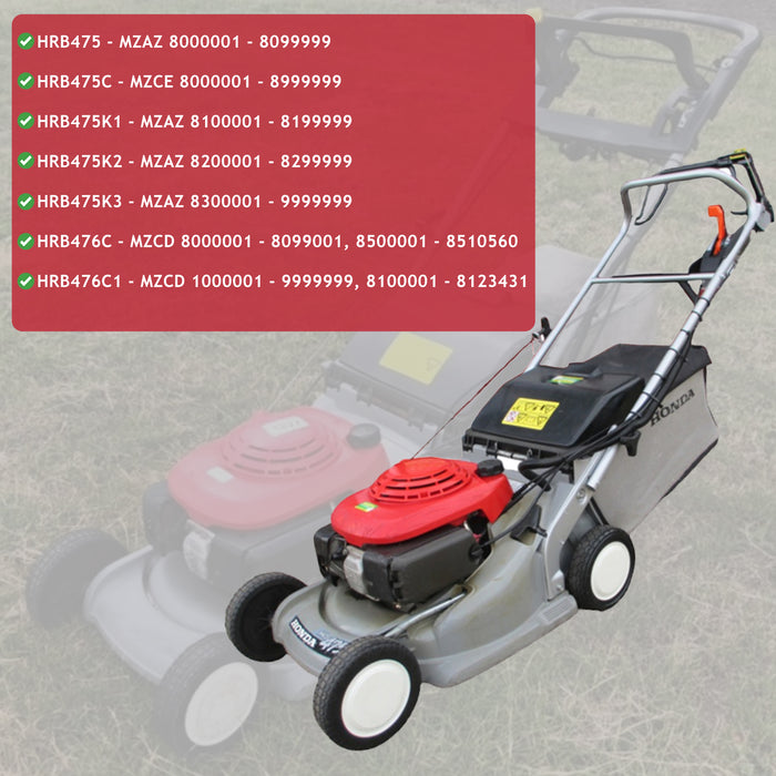 Blade for Honda HRB475 HRB475C HRB476C Lawnmower 19" 47cm 72511-VE0-N00 + Sharpener