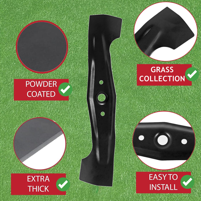 Blade for Honda HRB475 HRB475C HRB476C Lawnmower 19" 47cm 72511-VE0-N00 + Sharpener