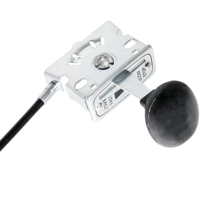 Throttle Cable for Howard Gem Rotavator Garden Tiller Lever Control 72" 183cm