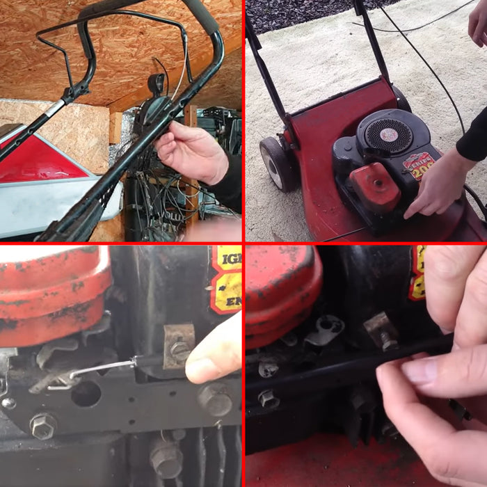 Throttle Cable and Lever Control 72" Universal Lawnmower Mower 183cm