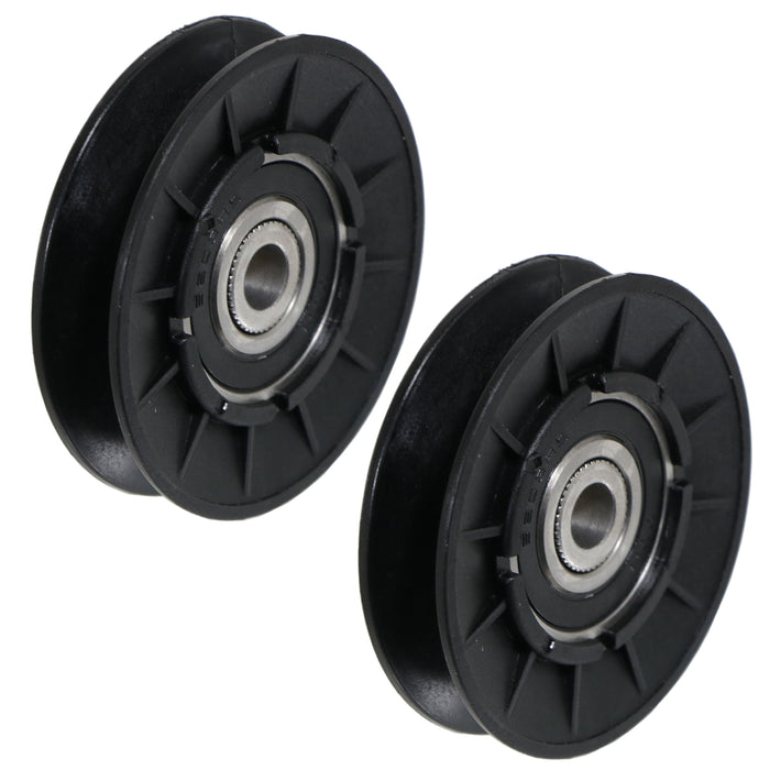 Idler Pulley V for Stiga Park Villa Garden Scoop Primo Lawnmower 1134-9027-01 1134-1794-01 x 2