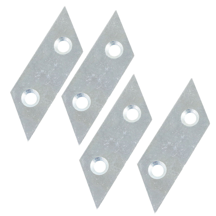 Shredder Blade for Alko 1600R 1800R H2200 for Al-ko 517828 325-967 x 4 Blades