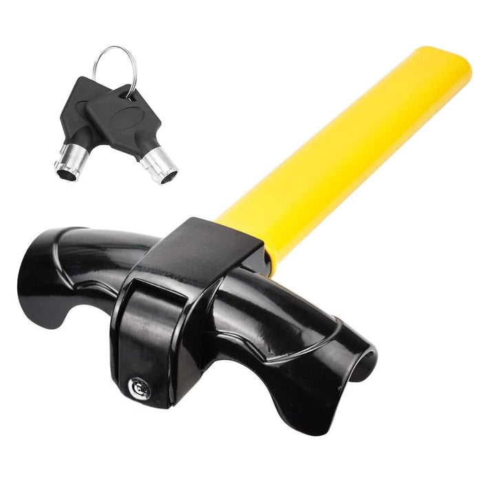 Steering Wheel Lock Bar Heavy Duty Car Van Lawnmower Anti Theft Security 2 Keys