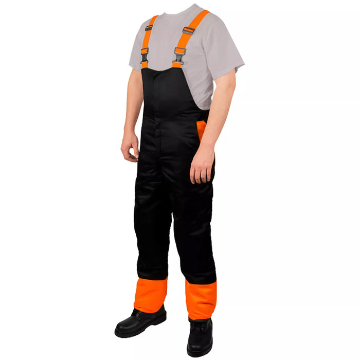 Chainsaw Bib Brace Trousers Dungarees Chaps Forestry Safety Protective Small Medium Large XL XXL 30 32 34 36 38 40 42 44