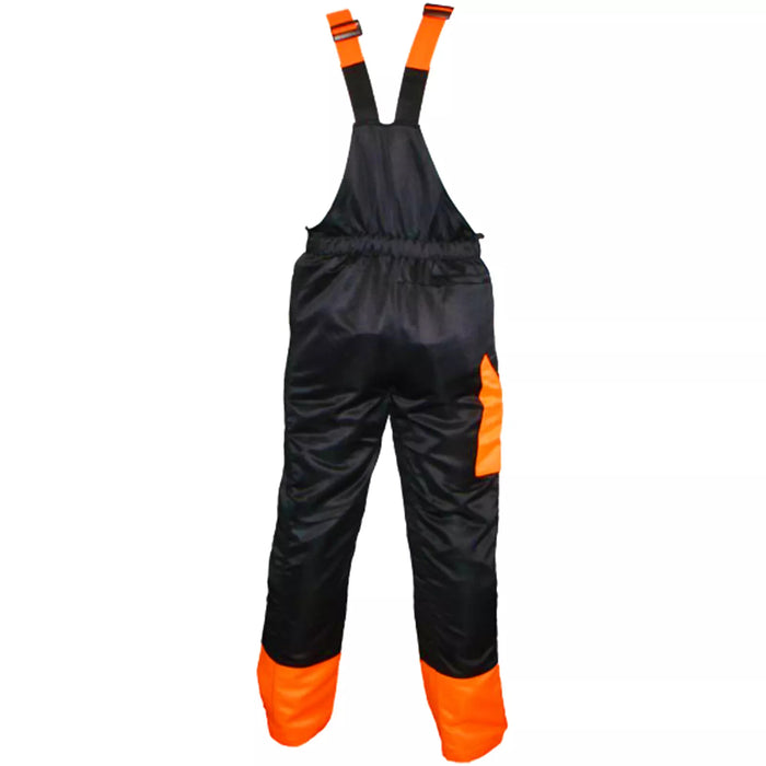 Chainsaw Bib Brace Trousers Dungarees Chaps Forestry Safety Protective Small Medium Large XL XXL 30 32 34 36 38 40 42 44