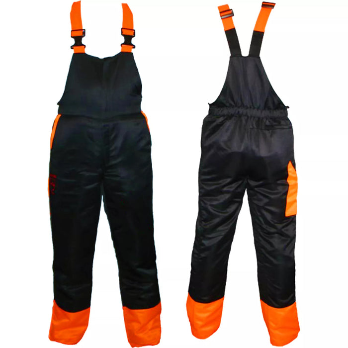 Chainsaw Bib Brace Trousers Dungarees Chaps Forestry Safety Protective Small Medium Large XL XXL 30 32 34 36 38 40 42 44