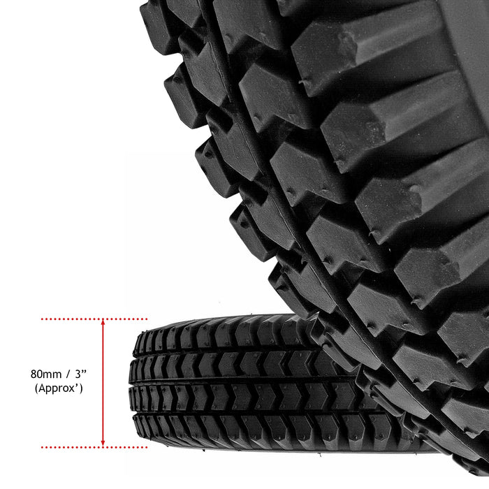 Tyre 3.00 x 8 Mobility Scooter Universal 300x8 Wheel x 4 + Inner tube 8 inch Rim x 4