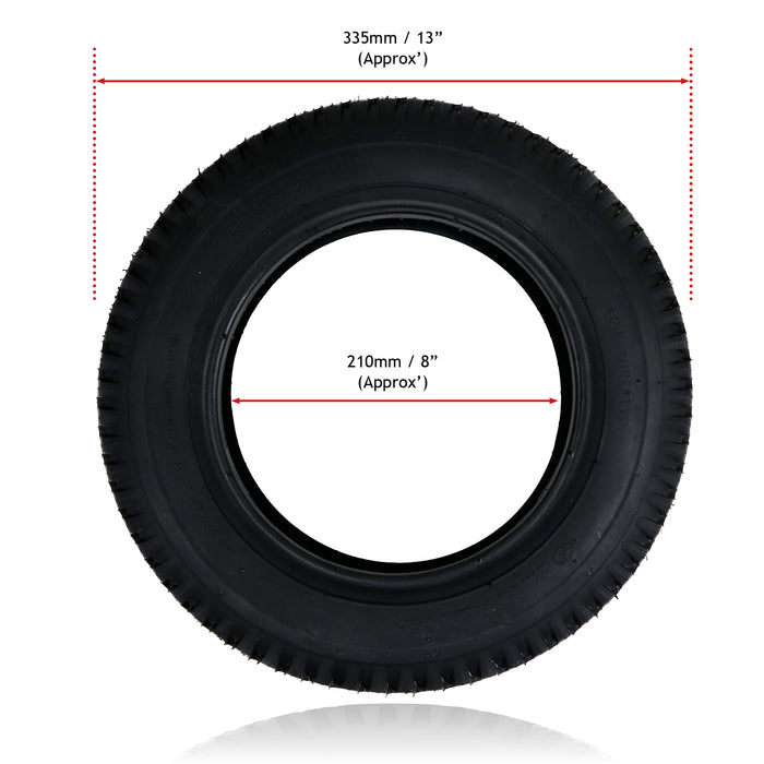 Tyre 3.00 x 8 Mobility Scooter Universal 300x8 Wheel + Straight Schrader Valve Inner tube 8 inch Rim