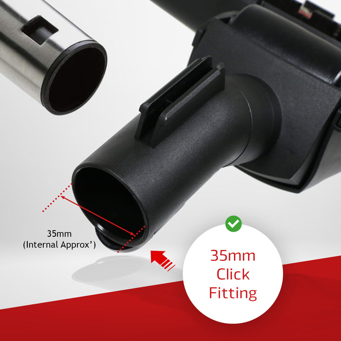 Turbine Floor Tool for MIELE Vacuum Head Brush S5 S3800 S5210 S5211 S5261 S5281