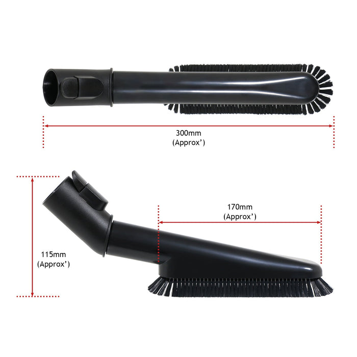 Multi-Angle Swivel Soft Brush Tool for MIELE Vacuum S8330 S8340 S8320 Cat & Dog