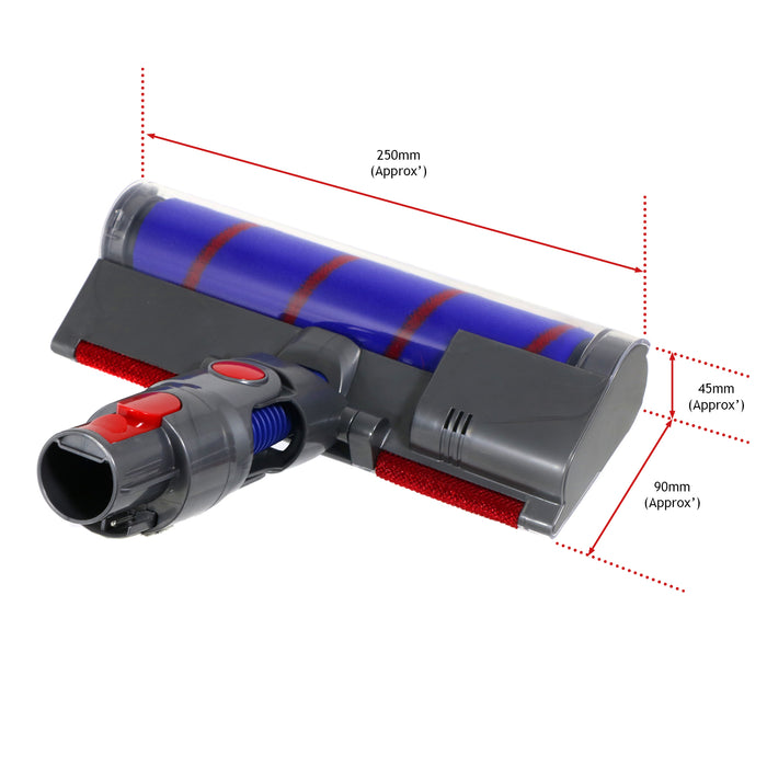 Brush Head for Dyson V10 SV12 V11 SV14 Vacuum Hard Floor Roller Laser + Brush