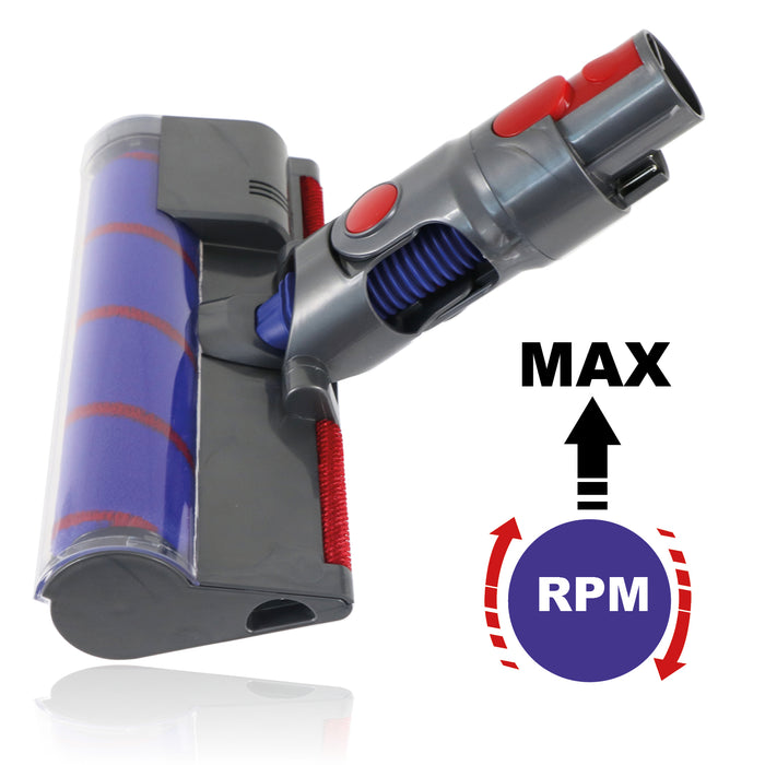 Brush Head for Dyson V10 SV12 V11 SV14 Vacuum Hard Floor Roller Laser + Brush
