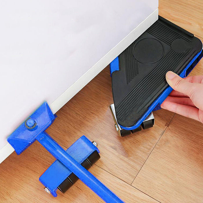 Garage Machinery Lifter DIY Tool Box Storage Roller Wheels Lifting Moving Slider