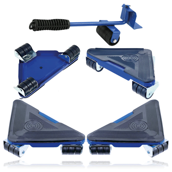 Garage Machinery Lifter DIY Tool Box Storage Roller Wheels Lifting Moving Slider