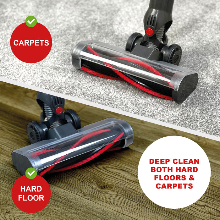 Brush Head for Dyson V7 V8 V10 V11 V15 Animal Motorhead Vacuum Floor Tool 967483-01 967483-04 967483-05 967483-03