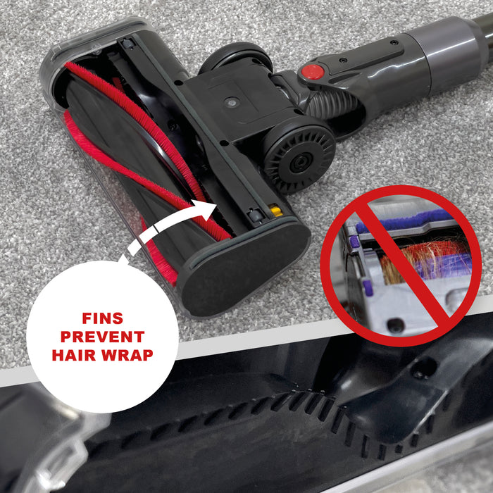 Brush Head for VACTechPro V15 Vacuum Cleaner Turbine Floor Tool Motorhead