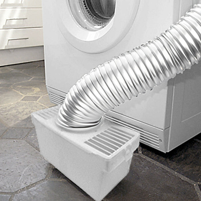 Tumble Dryer Vent Kit for Hotpoint Indesit Aluminium Hose + 3 x Adaptor 1.4m