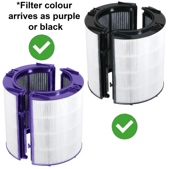 Filter for Dyson 360 Pure Cool DP04 HP04 HP07 HP09 PH01 TP04 TP06 Purifier Fan + Cleaning Brush