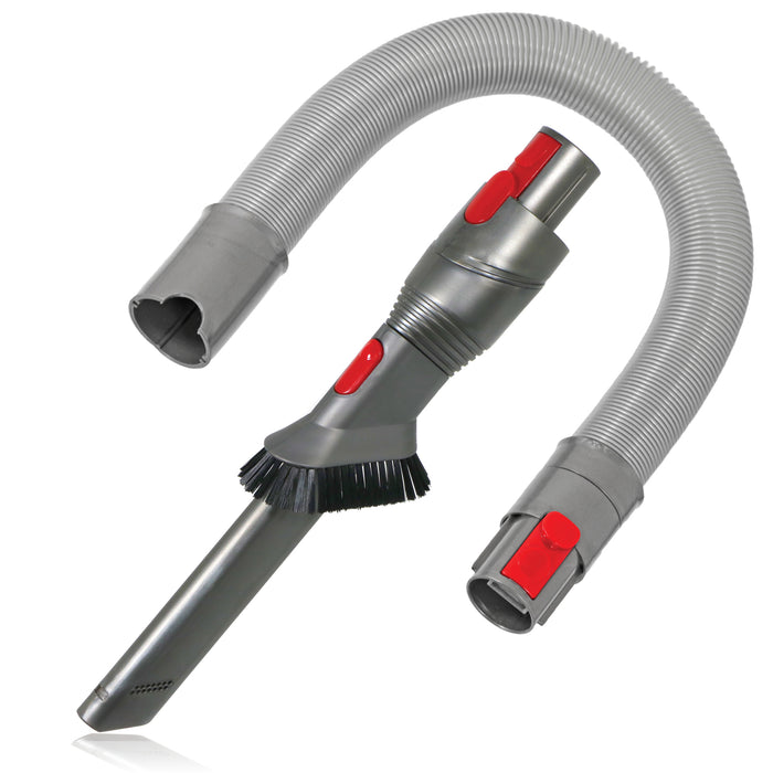 Long Crevice Tool Brush 2-in-1 for VACTechPro V15 400mm Angled