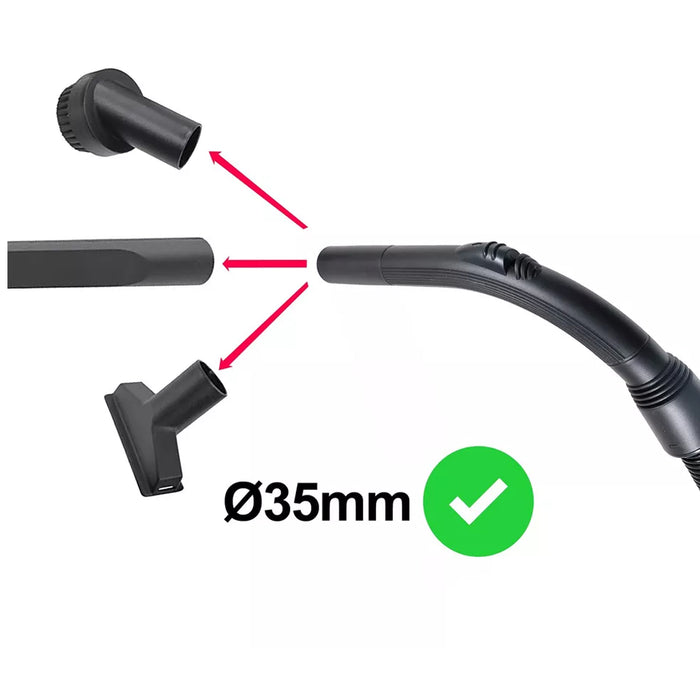 Spare Parts for Wickes 20L Wet & Dry Power Take Off 1250W 288557 215735 Vacuum Cleaner 2m Hose