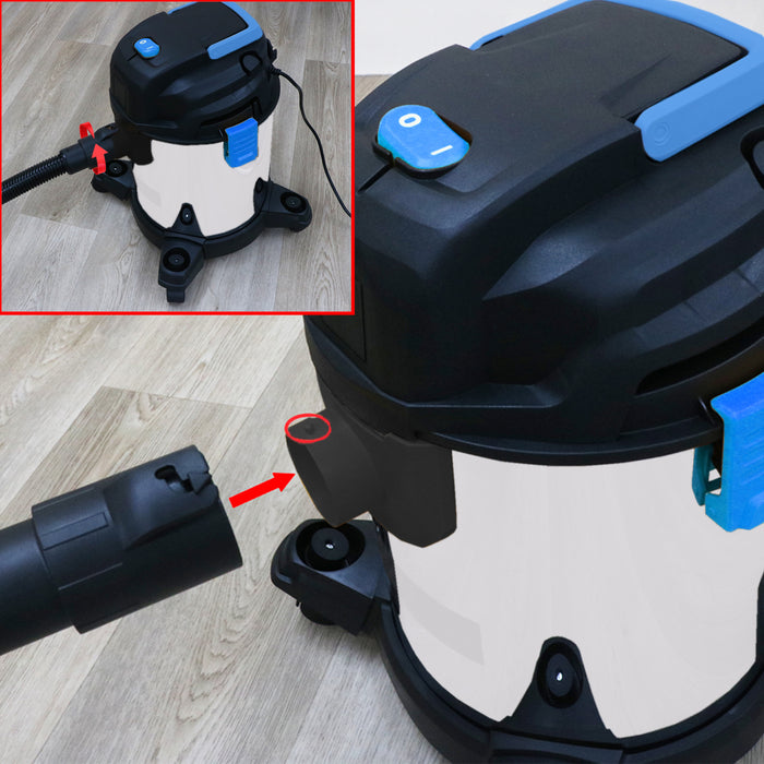 Hose for Vacmaster Multi 20 Power 30 PTO Wet & Dry Vacuum Cleaner 2m + Tool Adaptor