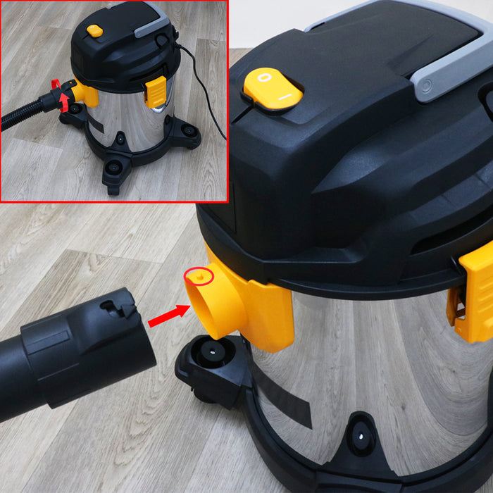 Tuyau Aspirateur 3m Avec Manchon Pivotant - Compatible Titan TTB774VAC, TTB775VAC, TTB776VAC, TTB777VAC - Reliapart