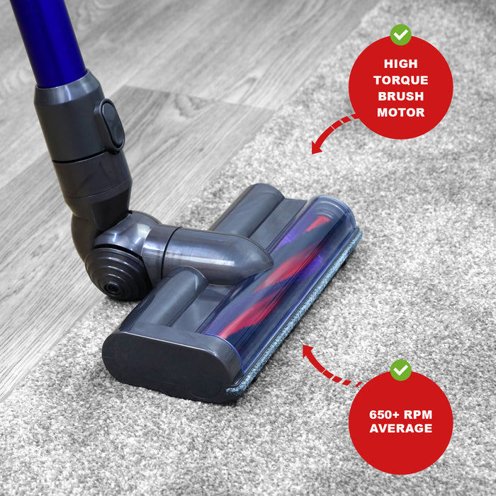 Brush Head for Dyson V6 DC58 DC59 SV03 SV06 Animal Motorhead Bar 949852-05