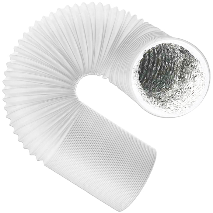 Vent Hose for Siemens Cooker Hood Extractor PVC Aluminium Foil Insulated Duct Outlet Pipe (5" x 2.5m)