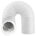 Vent Hose for Haier Air Con PVC Aluminium Foil Insulated Portable Air Conditioner Duct Outlet Pipe (6" x 2.5m)