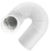 Universal HVAC Vent Hose PVC Aluminium Foil Insulated Duct Exhaust Outlet Pipe (6" x 2.5m)