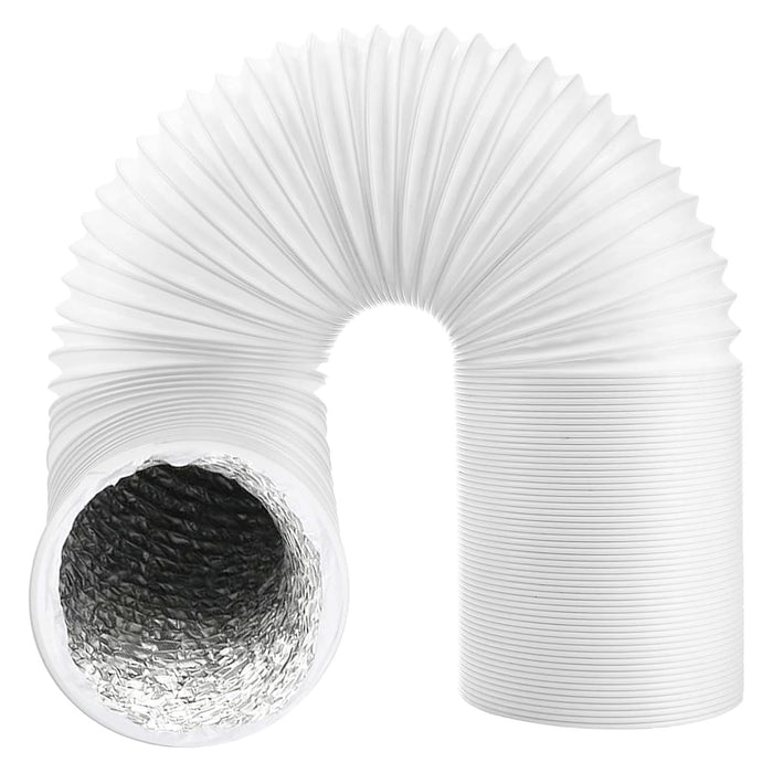 AC Duct Hose for Daewoo Air Con 6" Aluminium Foil Insulated PVC Flexible Vent Pipe 152mm 3 Metre + Clips x 2