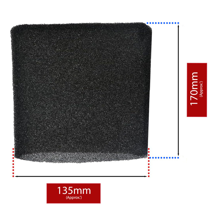 Filter Sleeve for Titan TTB774VAC TTB775VAC TTB776VAC TTB777VAC 16L 20L 30L 40L Vacuum Cleaner + 5 SMS Bags