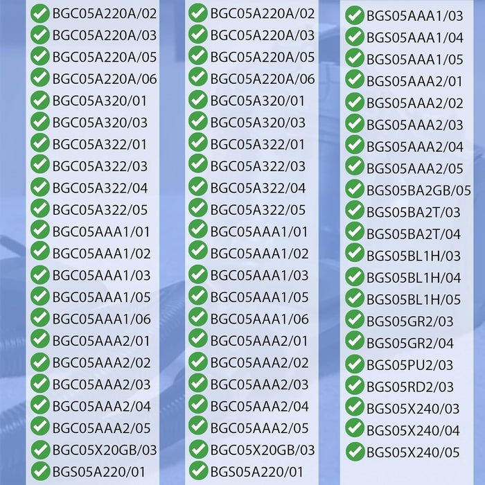 Hose for Bosch BGC05 BGS05 Vacuum BGC05A220A BGC05AAA1 BGS05A220 17001737