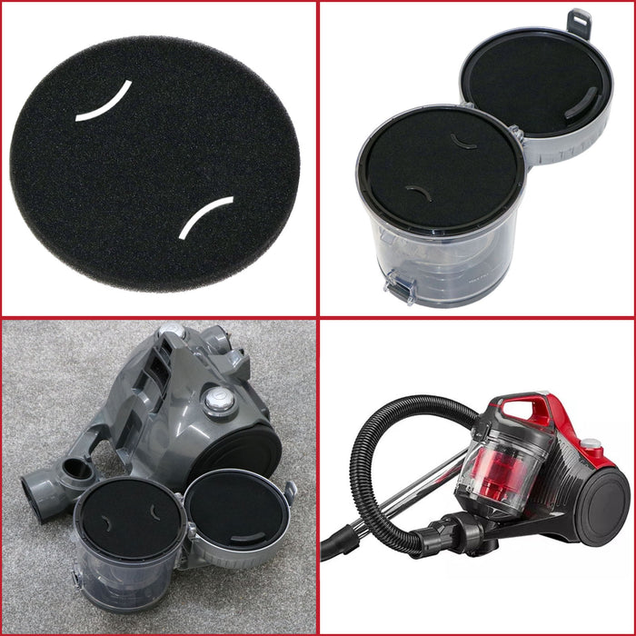 Foam Filter for Currys Essentials C700VC18 Vacuum Cleaner
