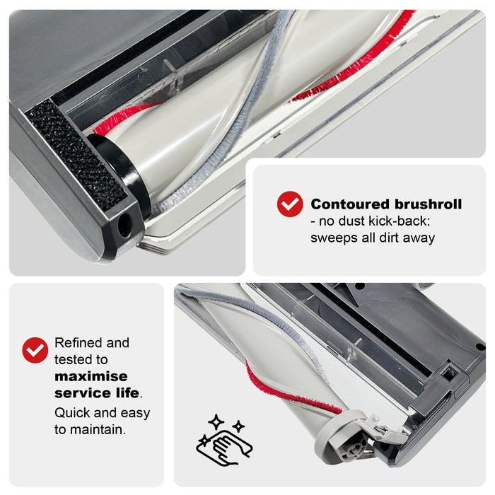 Brush Head for Dyson V7 V8 V10 V11 V15 Animal Motorhead Motorised Vacuum Turbine